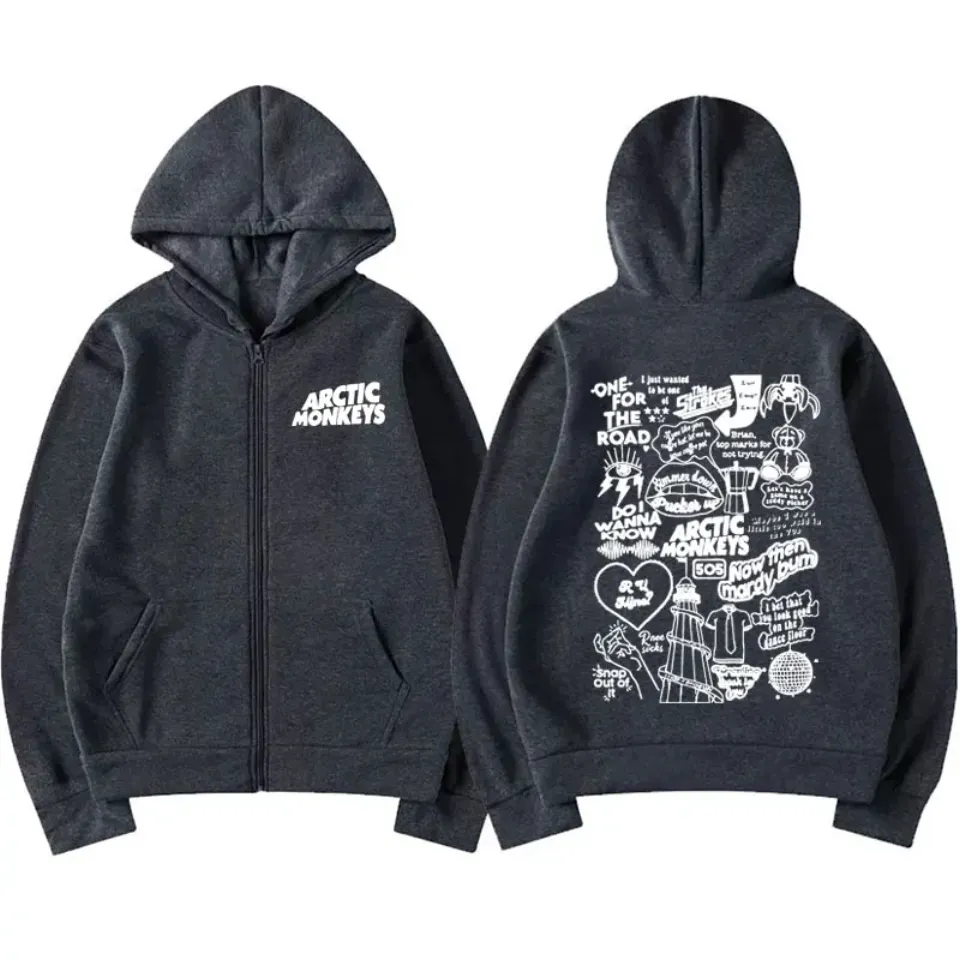 Arctic Monkeys Band Zipper Hoodie