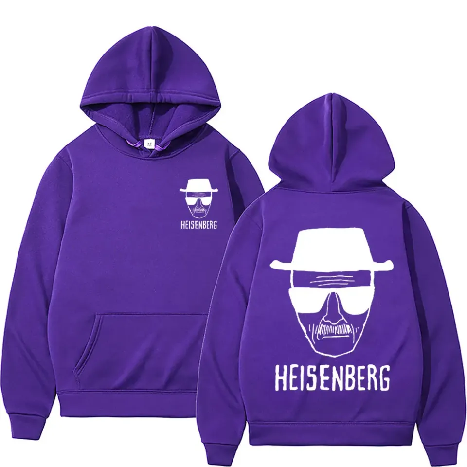 Breaking Bad Walter White Heisenberg Double Sided Printed Hoodie