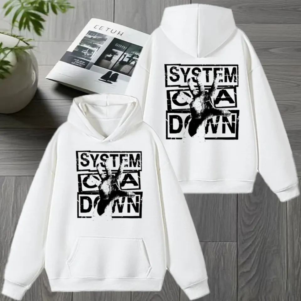 Rock band SYSTEM OF DOWN Double Sided printed Winter Hoodie 2026