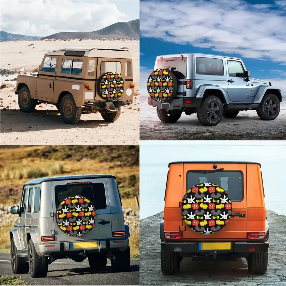 Mickey Mouse Minnie Spare Tire Cover