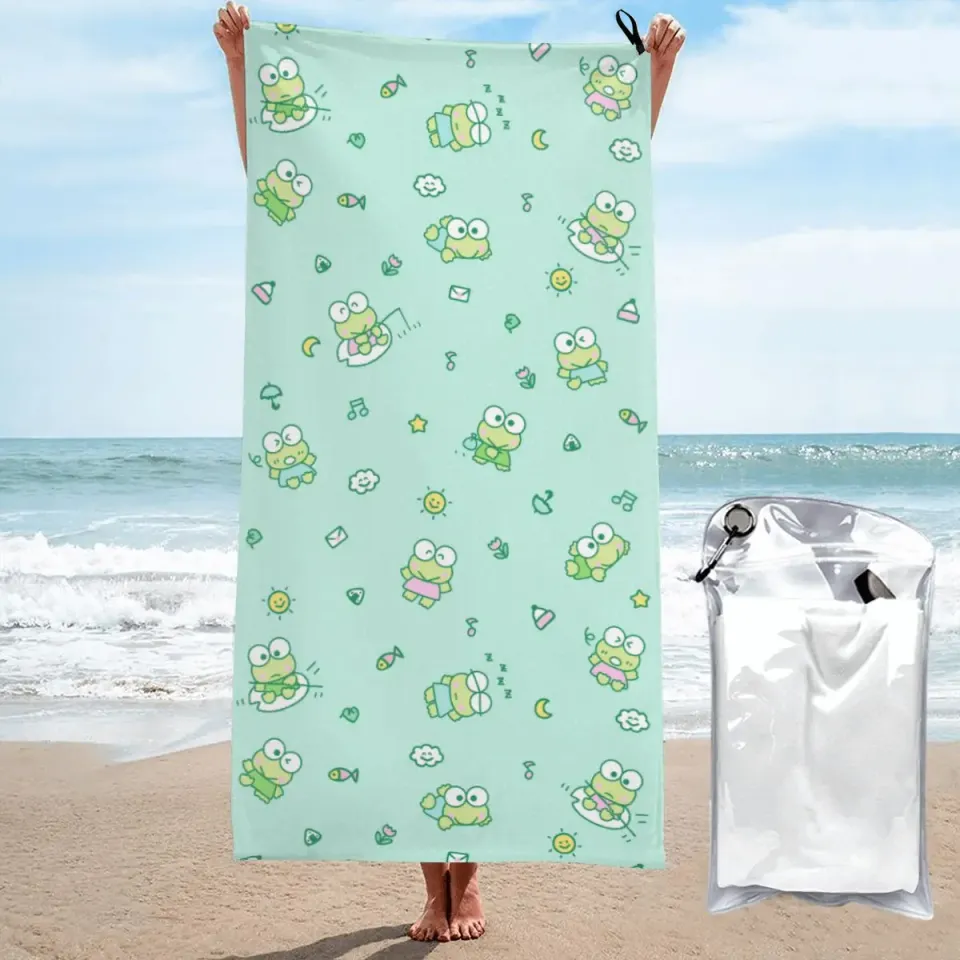 Sanrio Hello Kitty Merch Towel for Beach Pool Summer