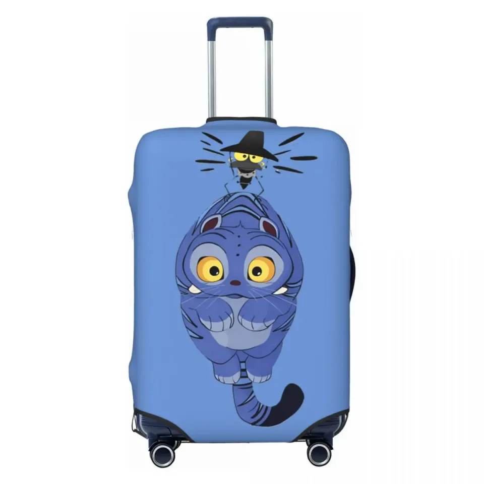 KPop Demon Hunter Suitcase Cover Holiday Cruise Trip Fun Luggage Supplies Protection