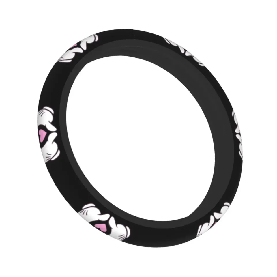 Mickey Mouse Minnie Love Disney Steering Wheel Cover