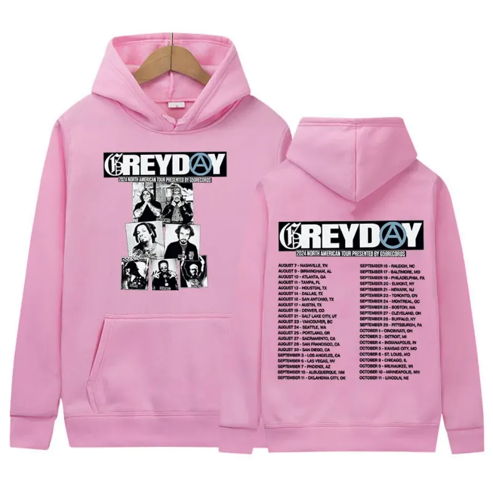 Suicideboys Grey Day 2024 Tour Print Hoodie