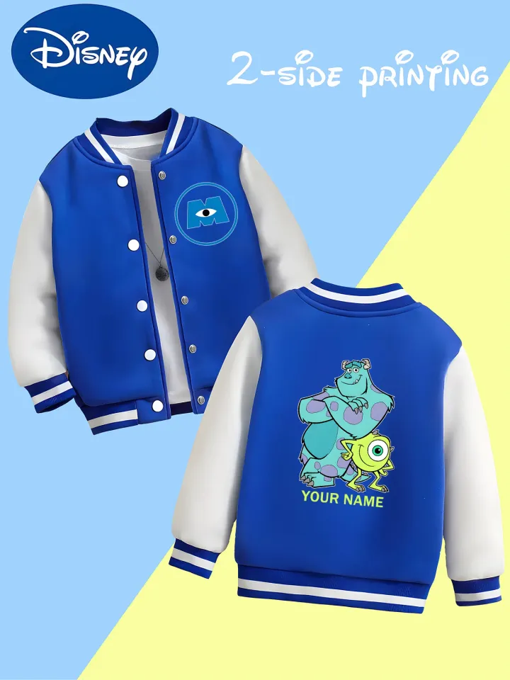 Disney Monsters University Sulley Sullivan Boys Baseball Jacket -