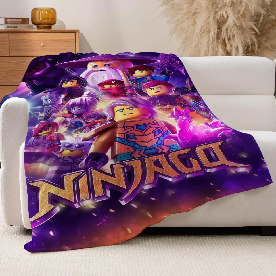 Cartoon cool N-ninjago L-LegoS Blanket