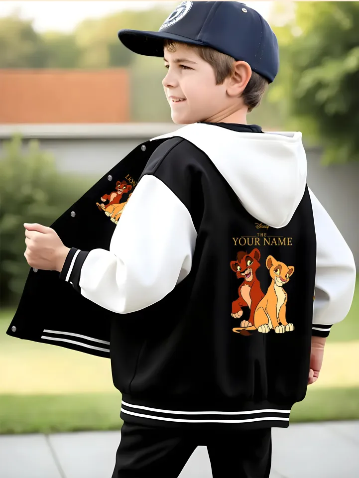 Disney's "The Lion King" inspired baseball jacket