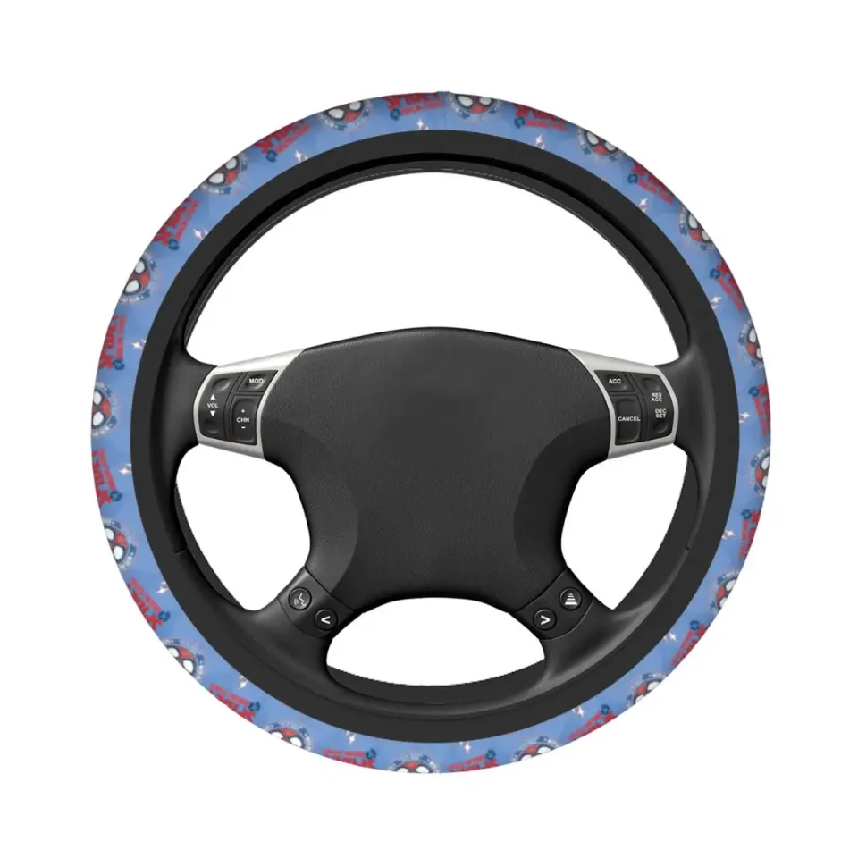 Spider-Man Spiderman Hero Car Steering Wheel Cover