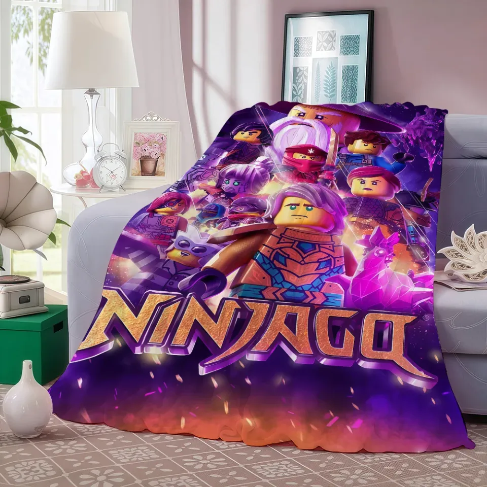 Cartoon cool N-ninjago L-LegoS Blanket