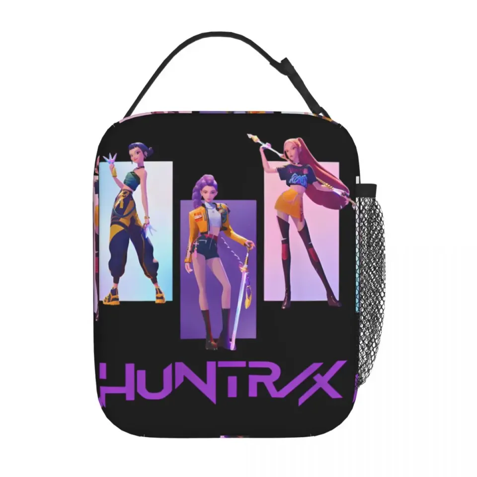 Huntrix Demon Hunters Tour Poster Kids Lunch Bag