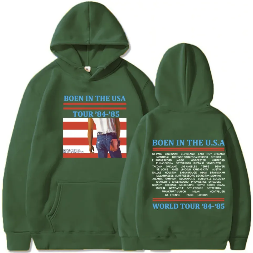 Born in The Usa Bruce Springsteen E Street Band Merch Hoodies