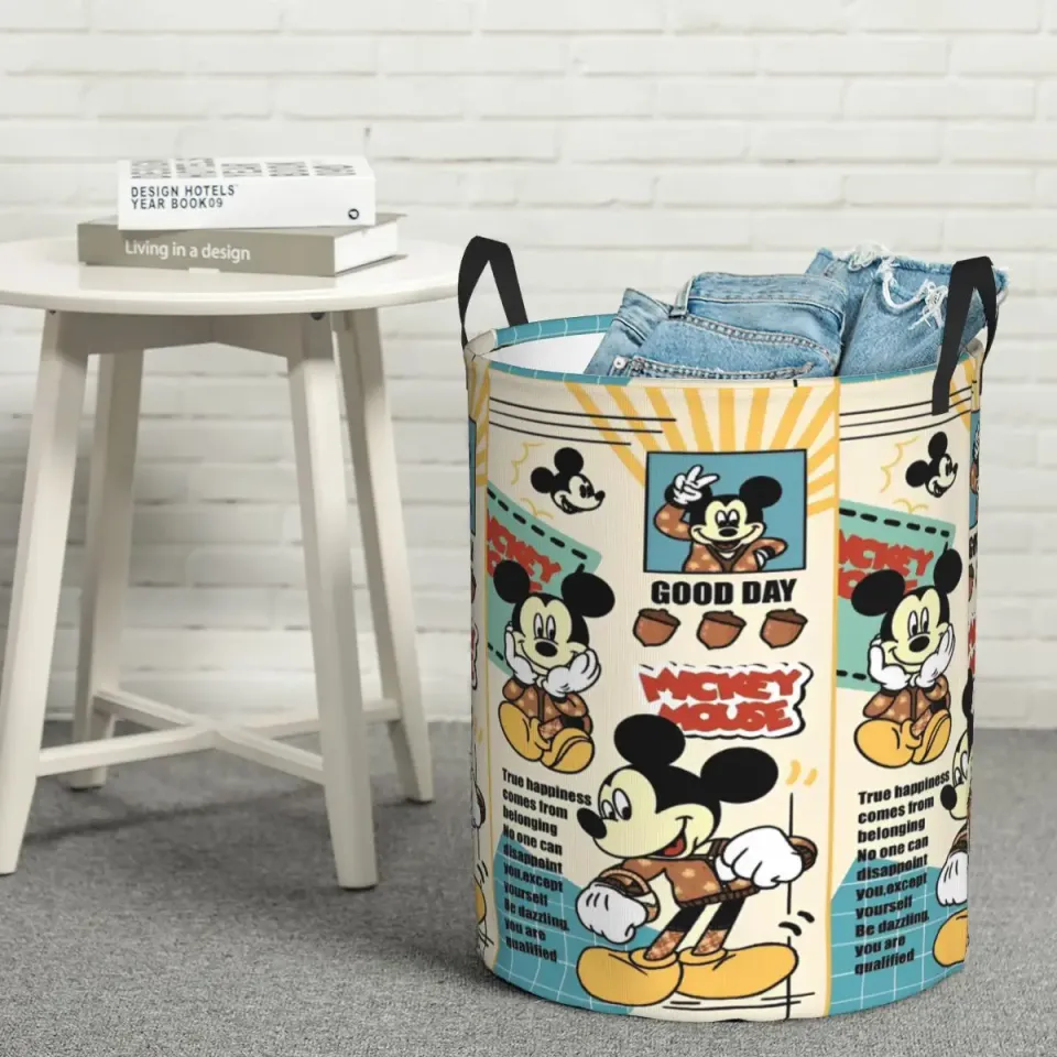 Disney Mickey Mouse Toy Laundry Baskets