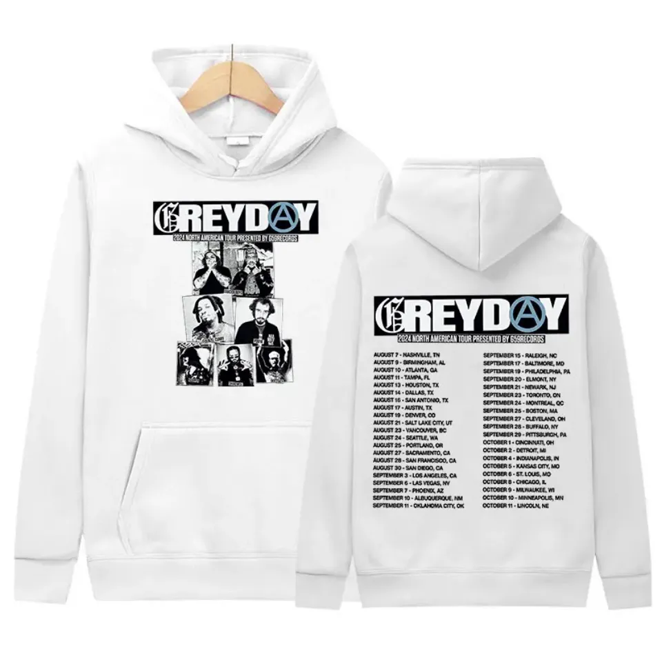 Suicideboys Grey Day 2024 Tour Print Hoodie