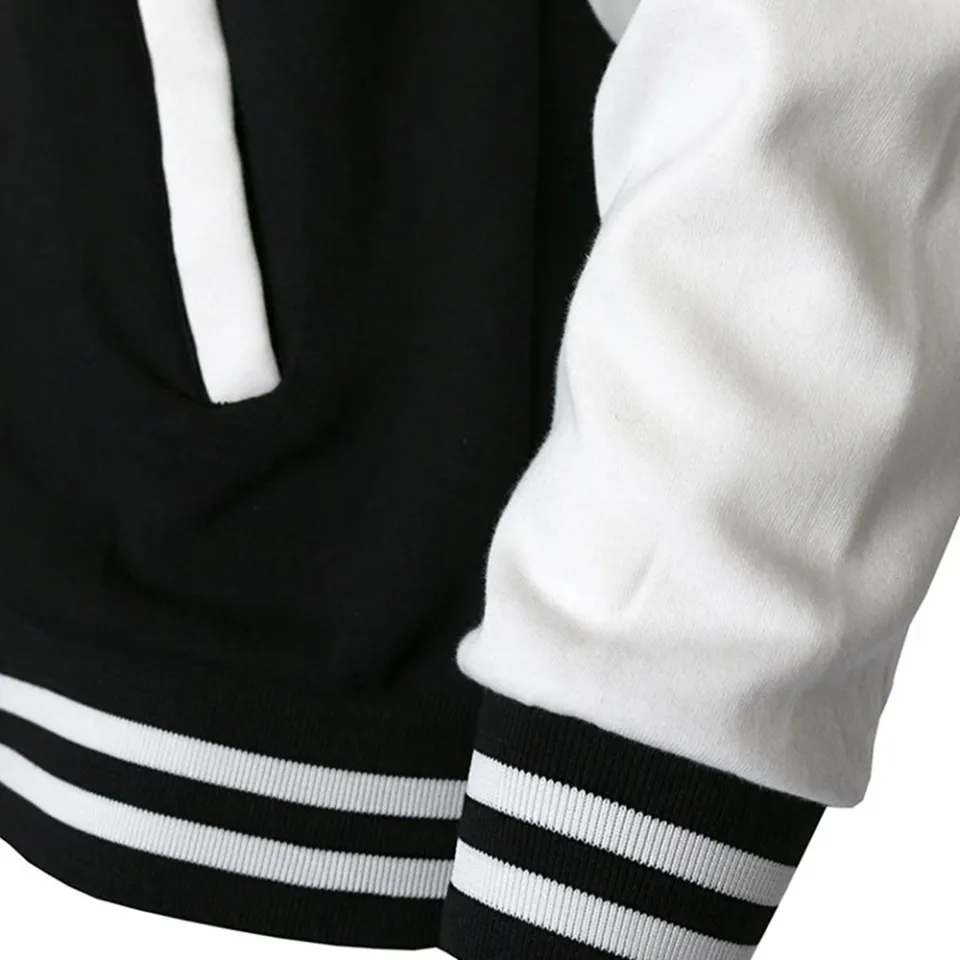 Kanye West Jacket For Men Hip Hop Street Baseball Uniform, Lucky Me I See Ghosts Fashion Print y2k Coat Warm Oversized Jackets