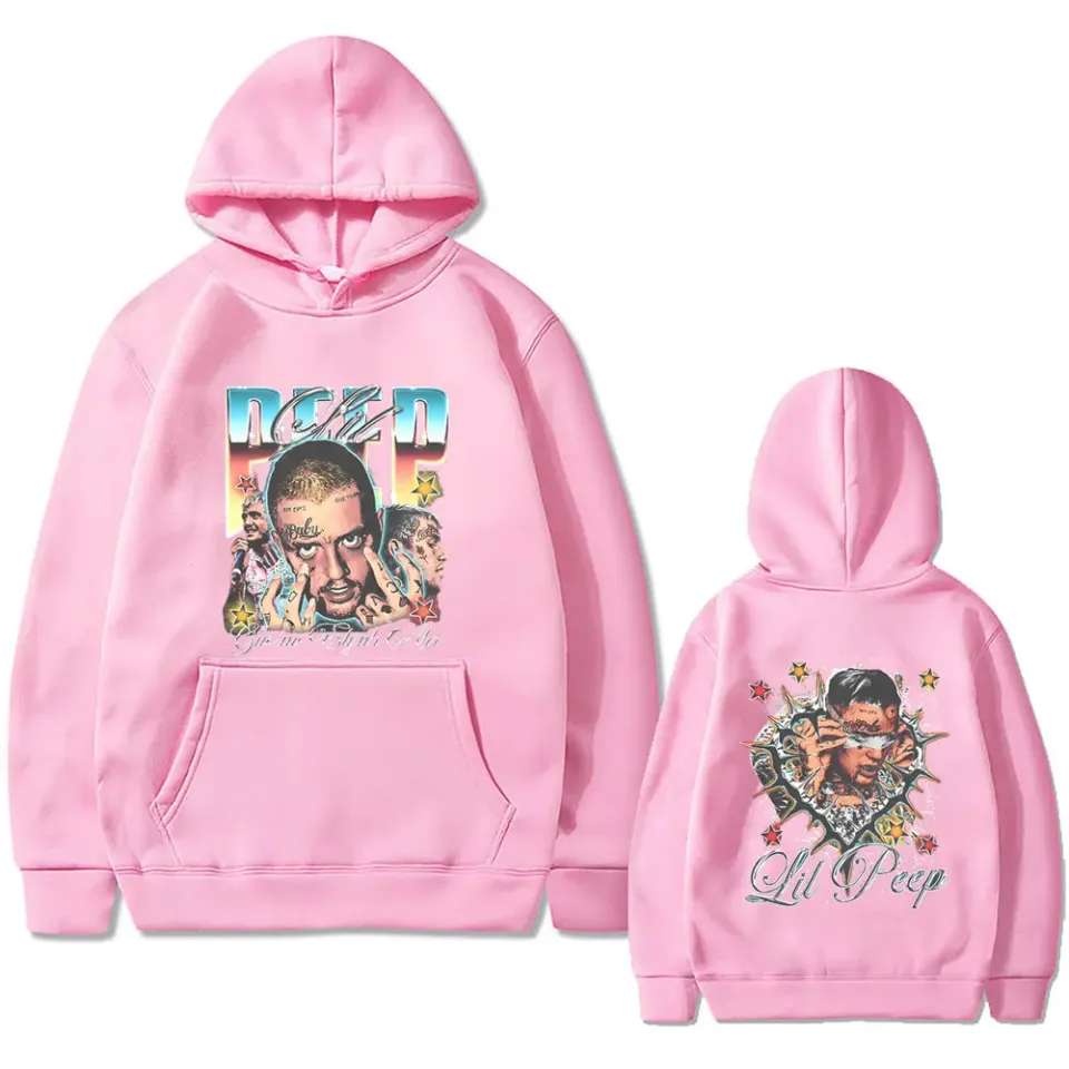 Rapper Lil Peep Cry Baby Double Sided Print Hoodie