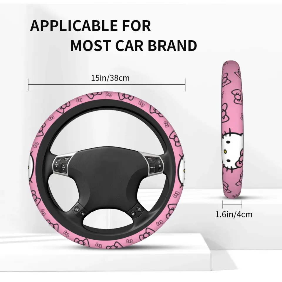 Hello Kitty Car Steering Wheel Cover