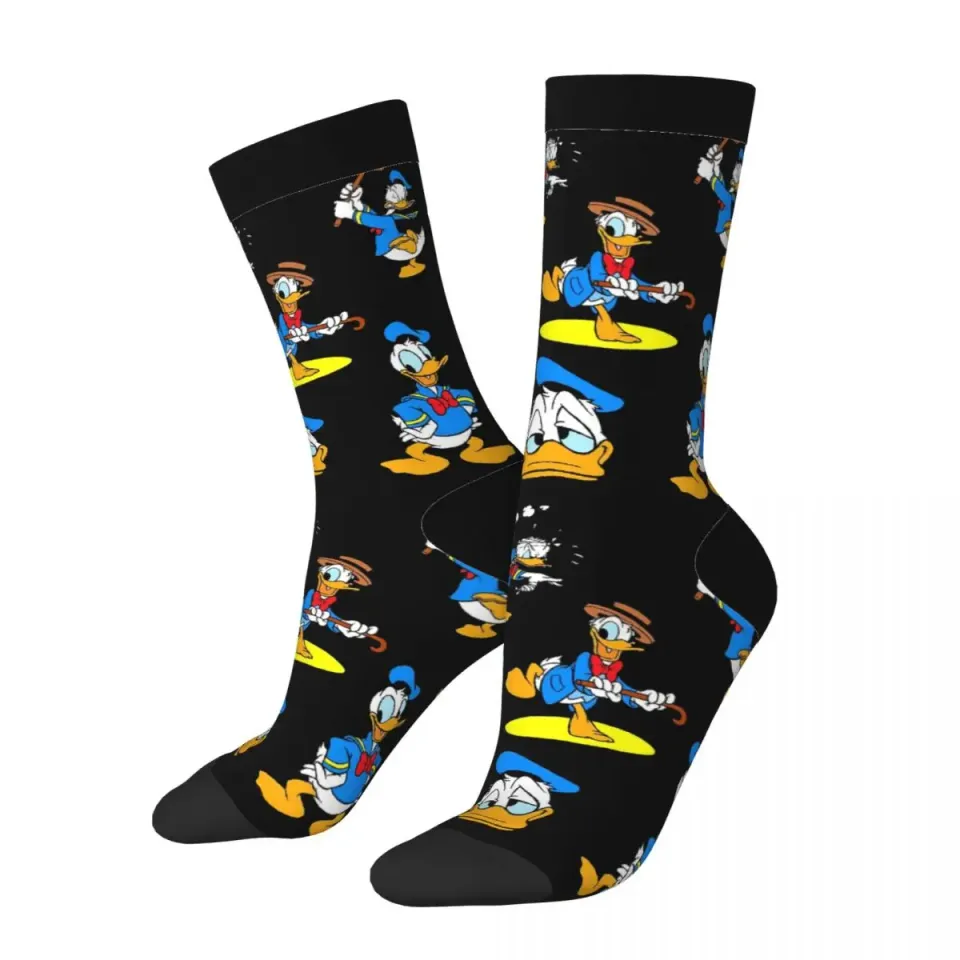 Donald Duck Collage Socks