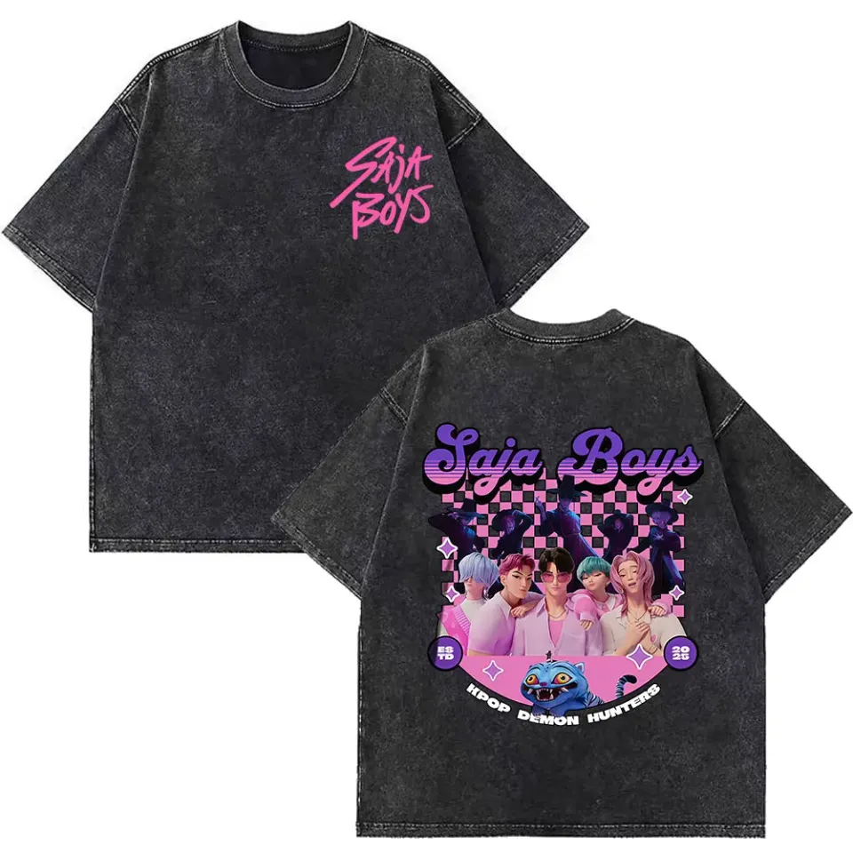 Kpop Demon Hunters Saja Boys Movie Fan T Shirt