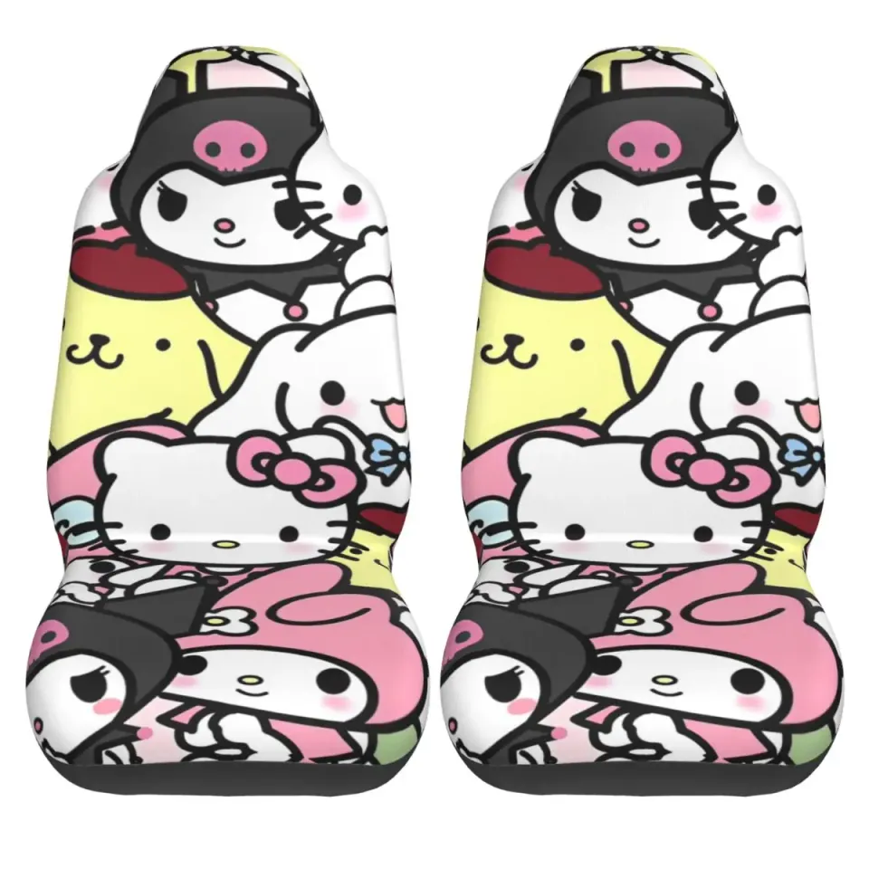 Hello Kitty Cartoon Car Seat Covers