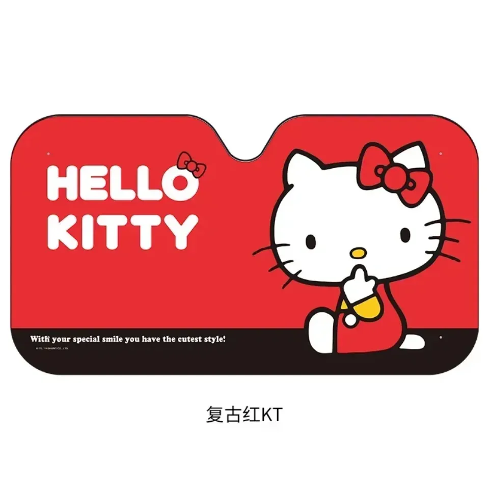 Sanrio Hello Kitty Front Window Car Sunshade
