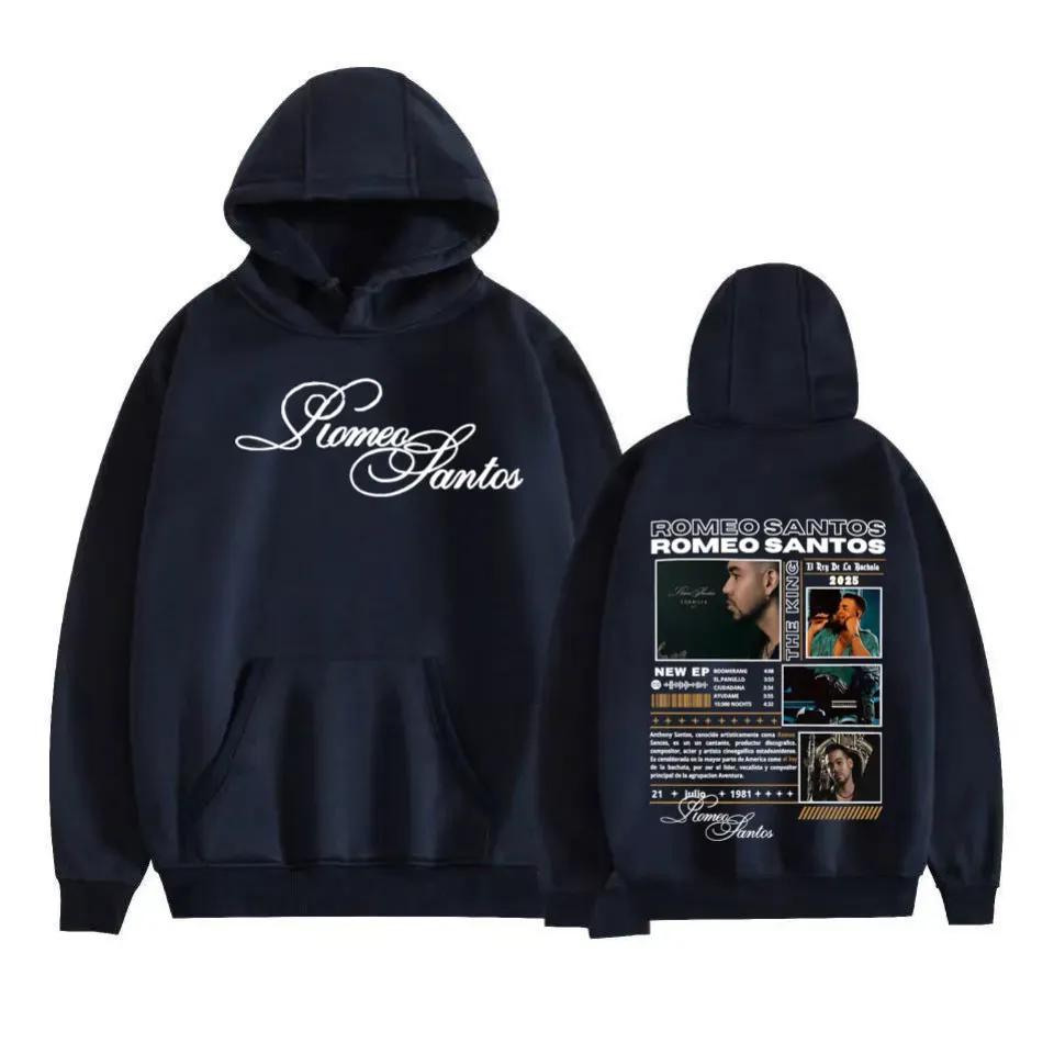 Rapper Romeo Santos The King Tormula Tour 2025 Hoodie