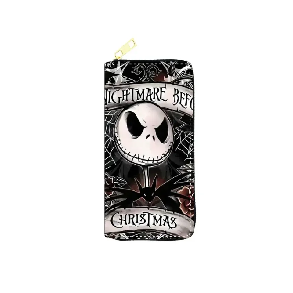 The Nightmare Before Christmas Wallet Jack Skellington Leather Wallet