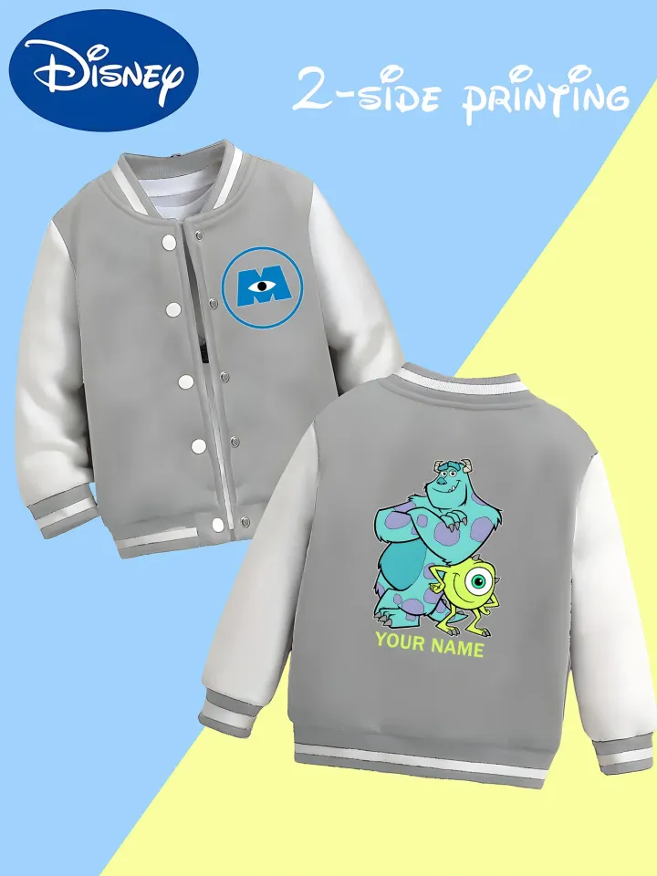 Disney Monsters University Sulley Sullivan Boys Baseball Jacket -