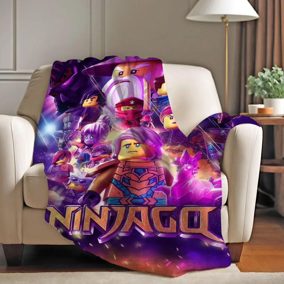 Cartoon cool N-ninjago L-LegoS Blanket