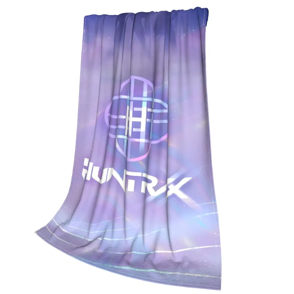 Kpop Demon Hunters Huntrix Fleece Blanket
