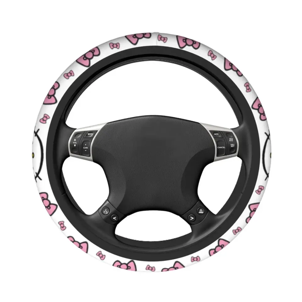 Car Steering Wheel Cover Hello Kitty Cartoon