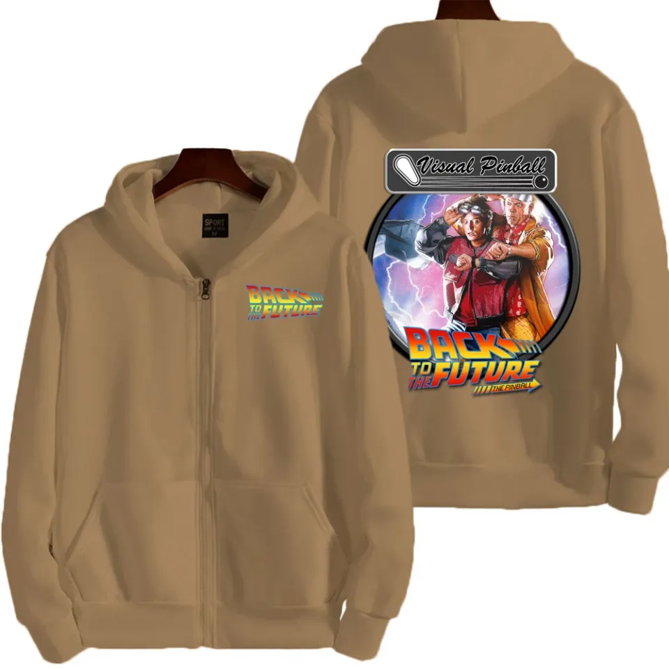 Men Back to the Future movie Hoodie