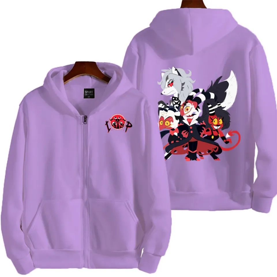 Helluva boss Cartoon Men Hoodie