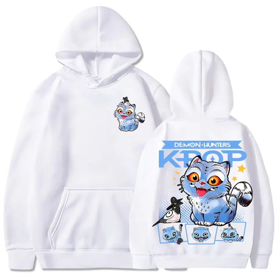 KPop Demon Hunters Huntrix Tiger Cat Hoodie