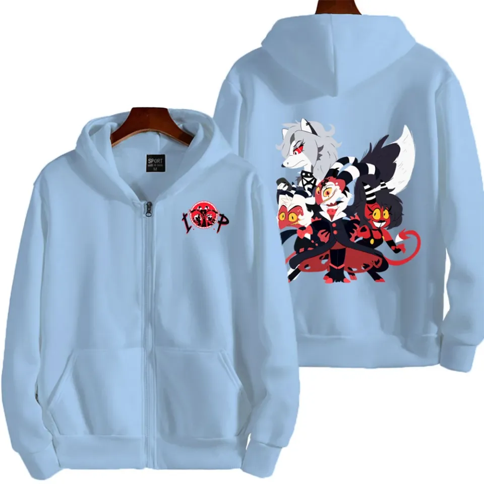 Helluva boss Cartoon Men Hoodie
