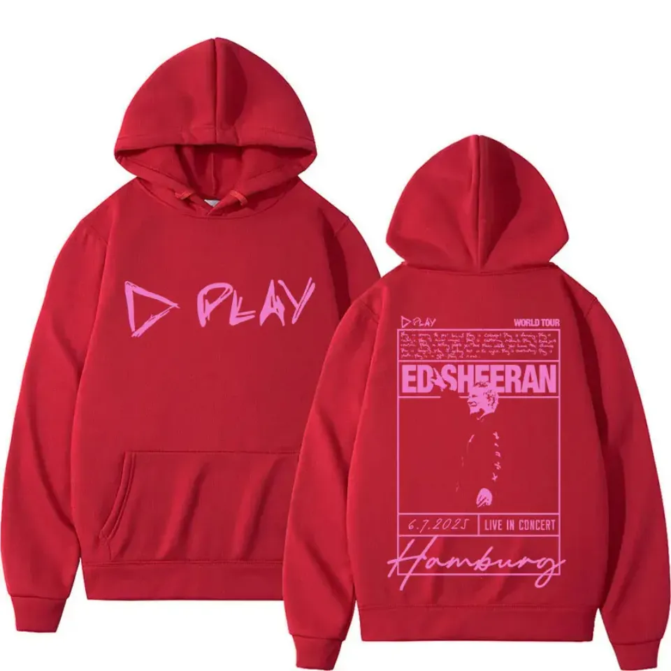 Ed Shee Play Tour 2026 Album Merch Hoody