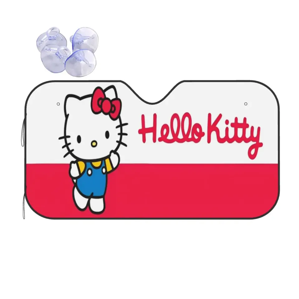 Sanrio Hello Kitty Kuromi Car Sun Shades
