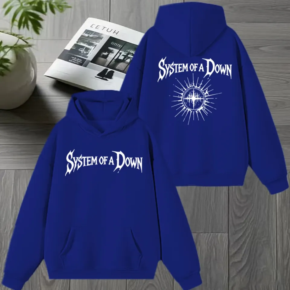 2026 Metal Band SYSTEM OF DOWN Double Sided print Hoodie