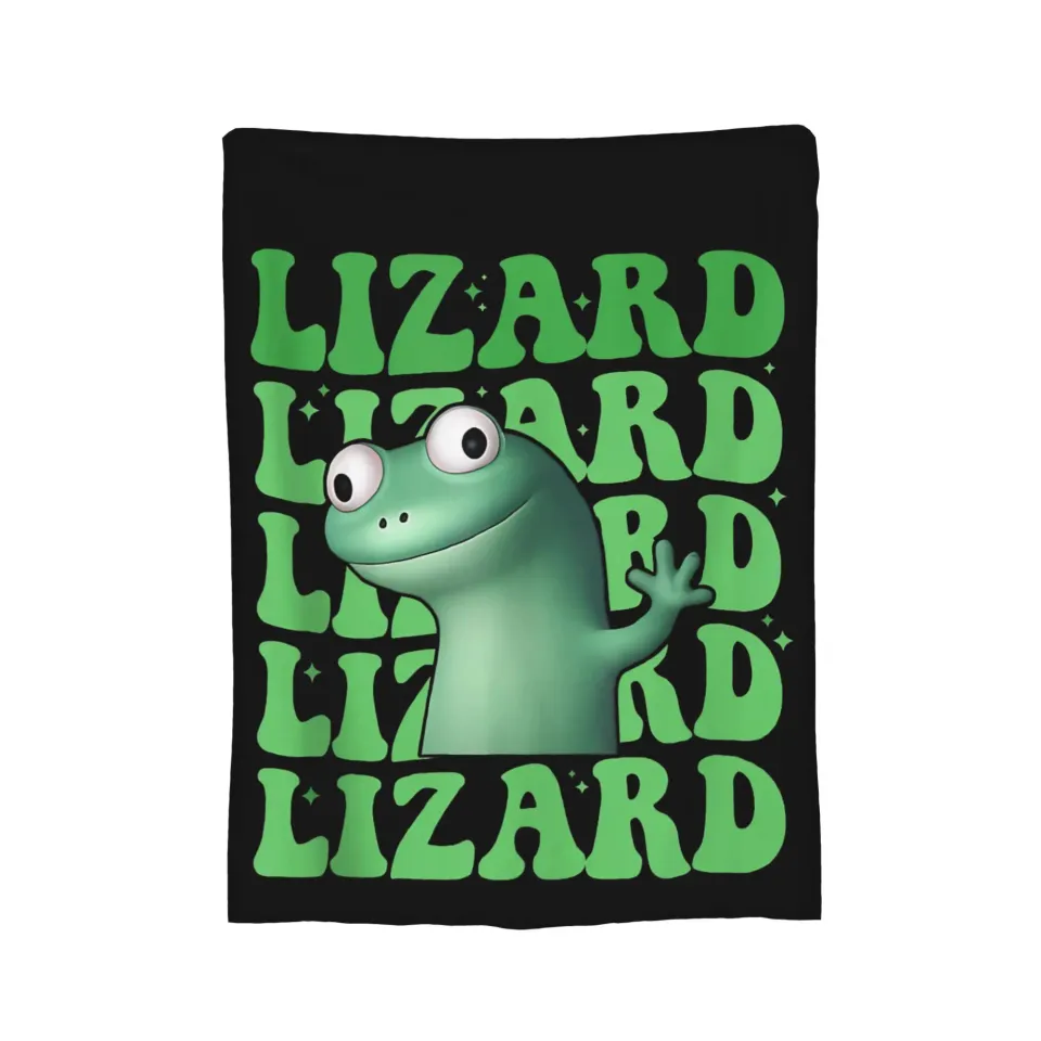 Tom Lizard Lizard Lizard Meme Fleece Blanket, Disney Cartoon Movie Blanket For Kids