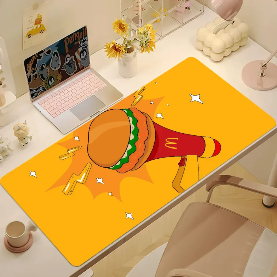 M-McDonalds Large Desk Mat Keyboard Corporation PC Non-slip