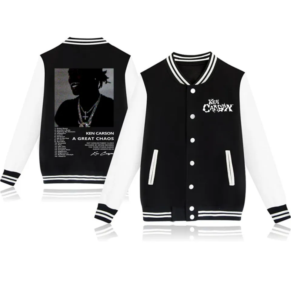Ken Carson Chaos World Tour 2024 Baseball Jacket