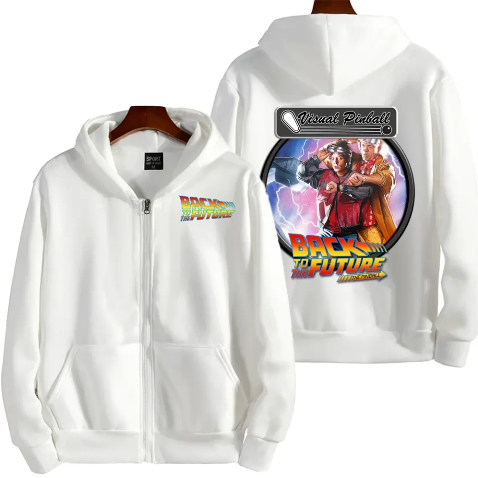 Men Back to the Future movie Hoodie