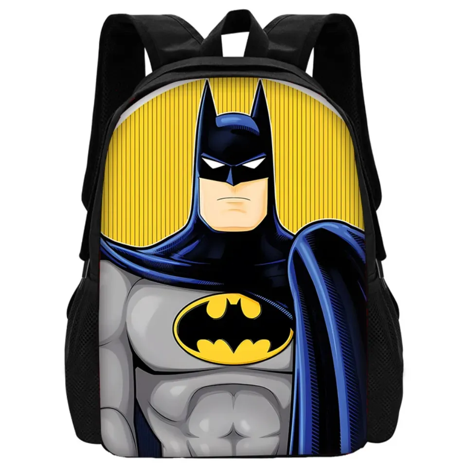Child School Superhero Batman Backpack