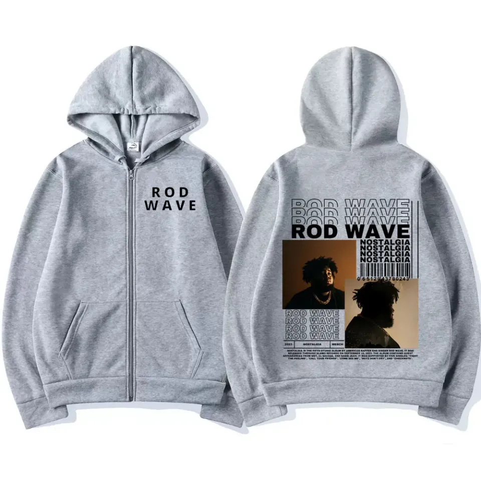 Rod Wave Nostalgia Tour Concert Zipper Hoodies