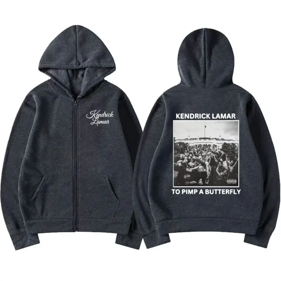 Kendrick Lamar Double Sided Zip Hoodie