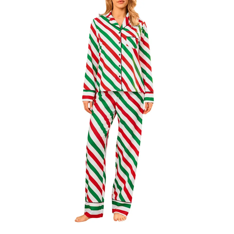 Women Christmas Pajama Set