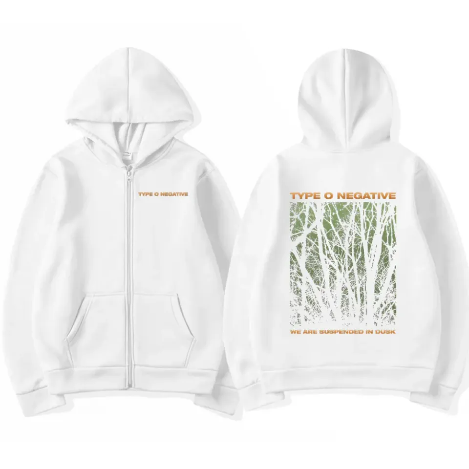 Type O Negative Suspended in Dusk Zip Up Hoodies