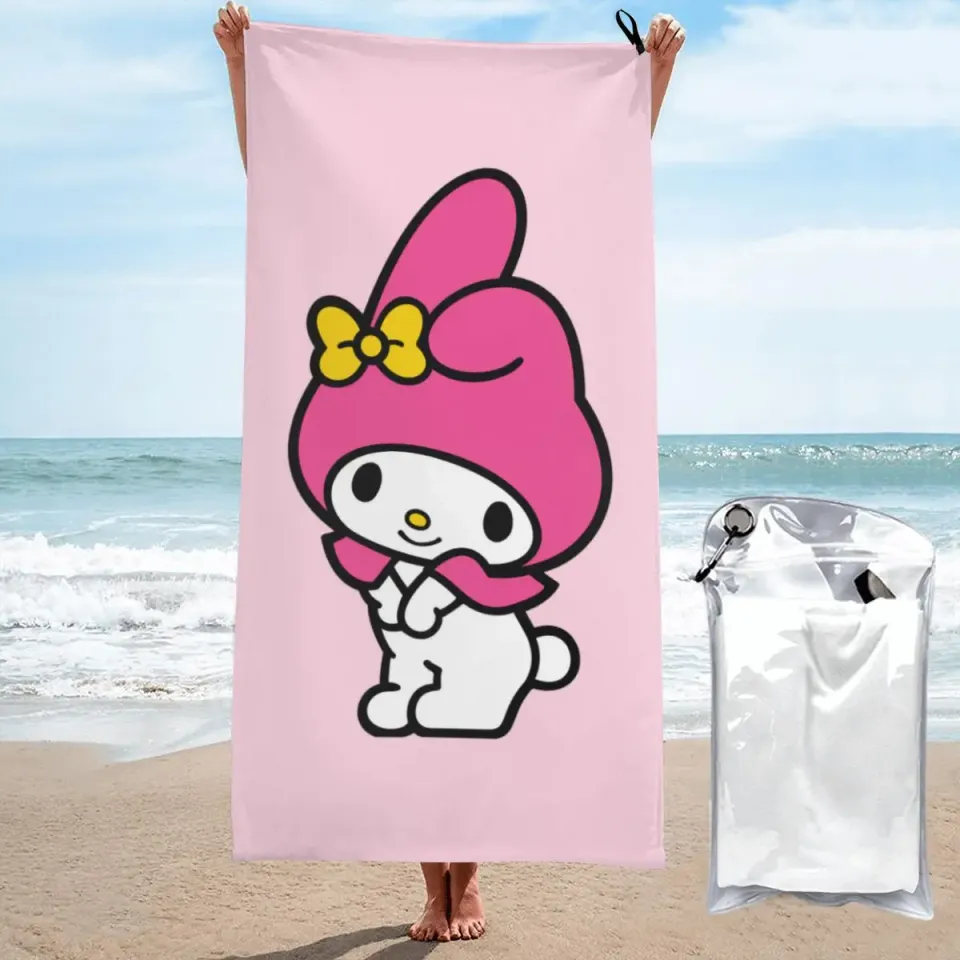Sanrio Hello Kitty Merch Towel for Beach Pool Summer