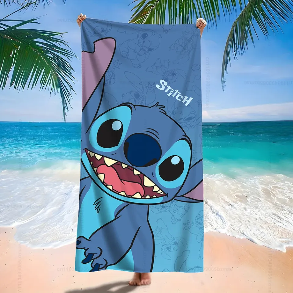 Stitch-Themed Beach Towels