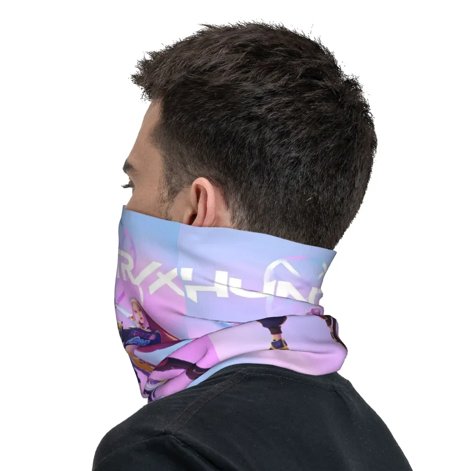 Kpop Hunter Demons Bandana Winter Face Mask Scarf