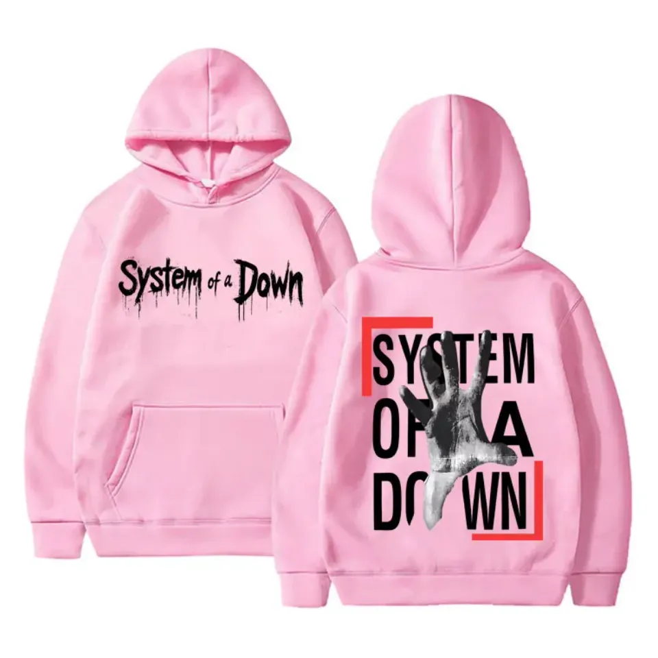 SYSTEM OF DOWN Double Sided Print Hoodie